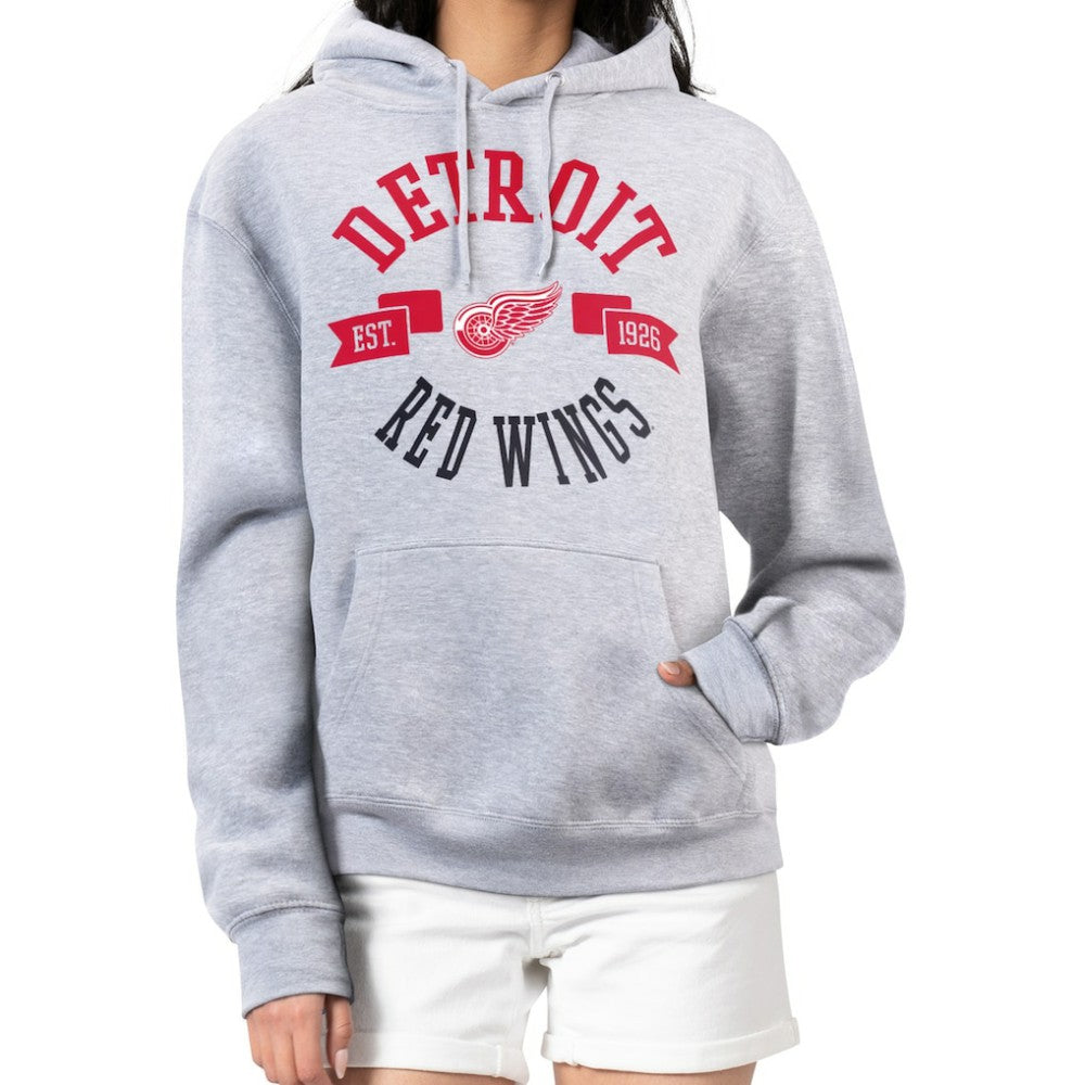 NHL Detroit Red Wings G-III 4Her by Carl Banks Women's City Graphic Fleece Pullover Hoodie
