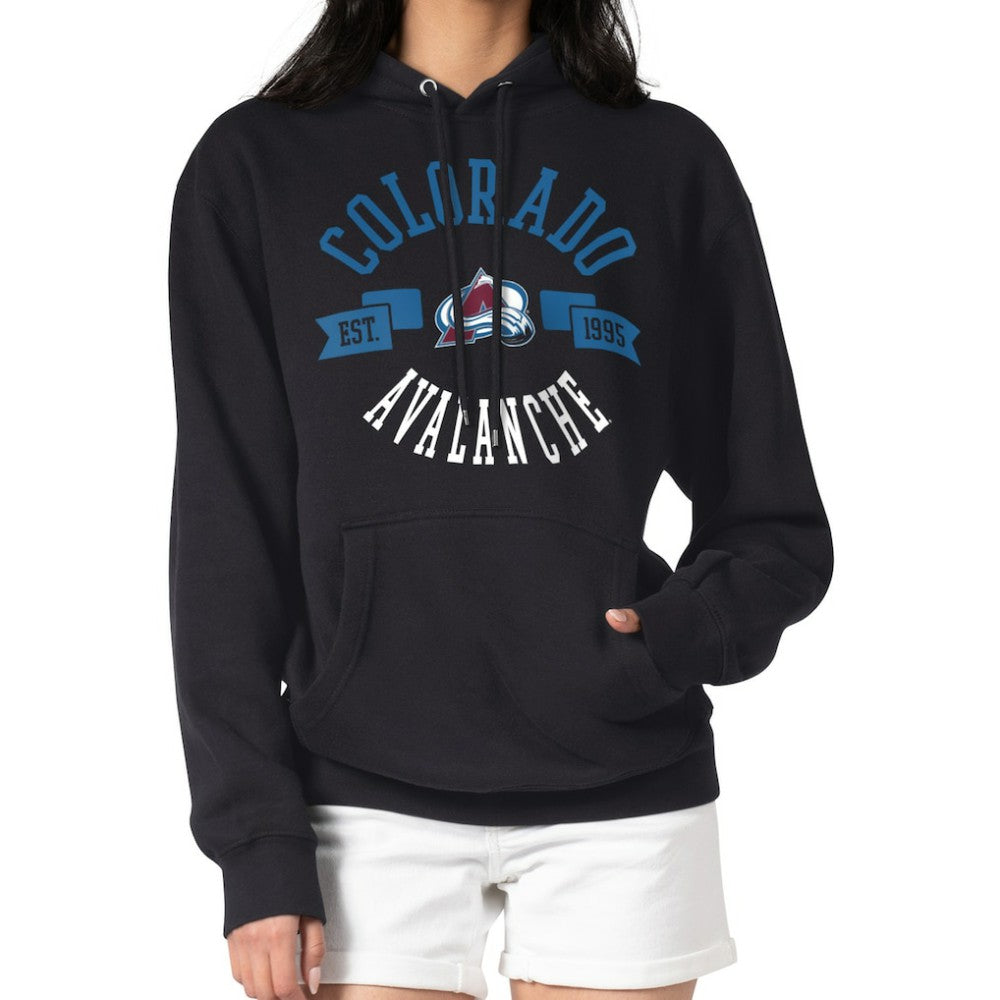NHL Colorado Avalanche G-III 4Her by Carl Banks Women's City Graphic Fleece Pullover Hoodie
