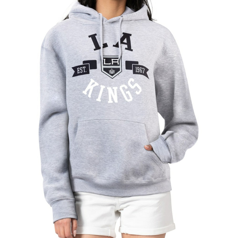 NHL Los Angeles Kings G-III 4Her by Carl Banks Women's City Graphic Fleece Pullover Hoodie