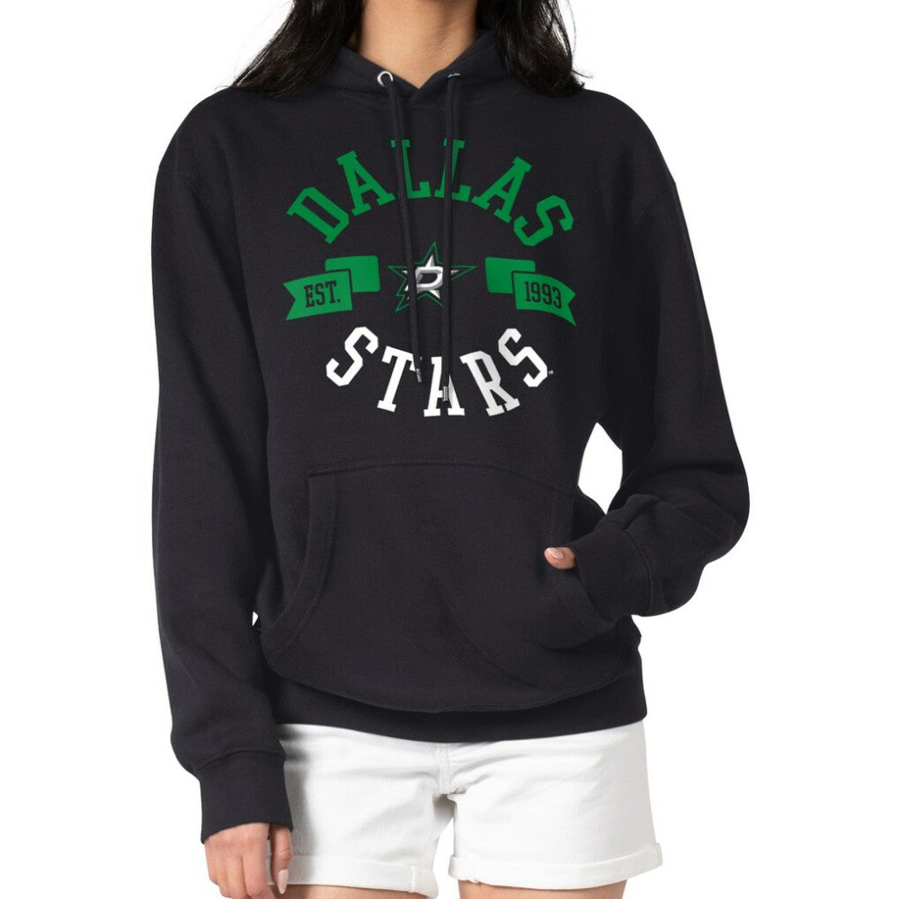 NHL Dallas Stars G-III 4Her by Carl Banks Women's City Graphic Fleece Pullover Hoodie