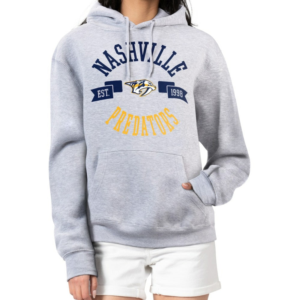 NHL Nashville Predators G-III 4Her by Carl Banks Women's City Graphic Fleece Pullover Hoodie