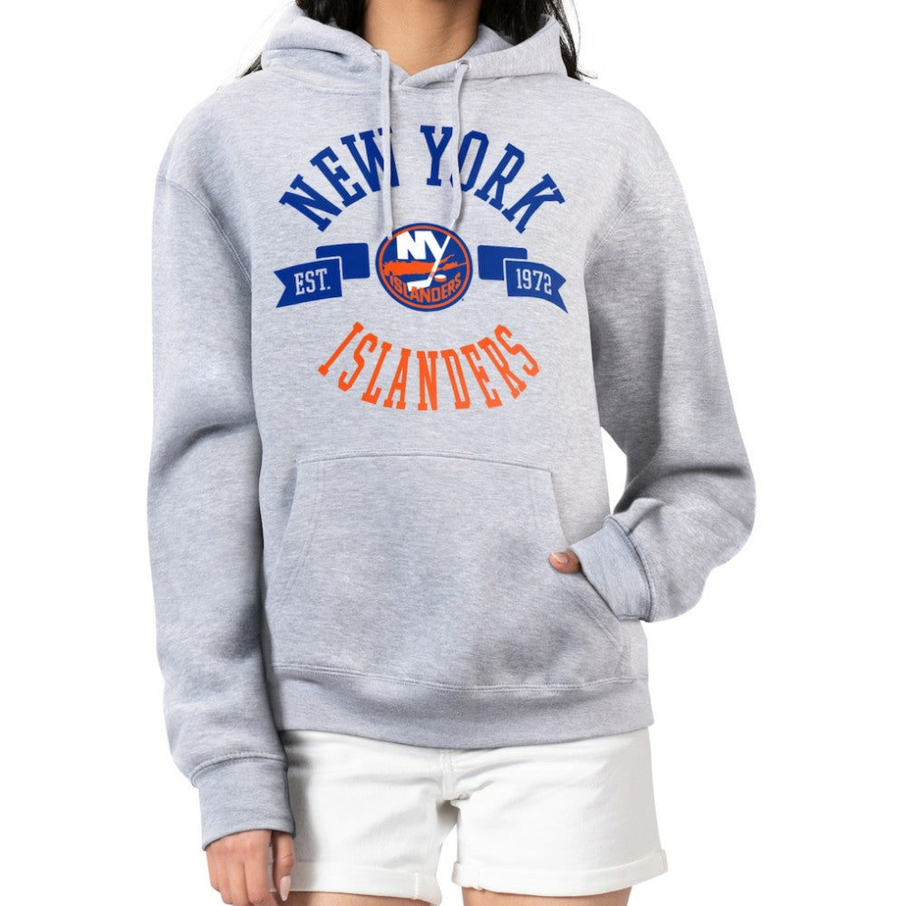 NHL New York Islanders G-III 4Her by Carl Banks Women's City Graphic Fleece Pullover Hoodie