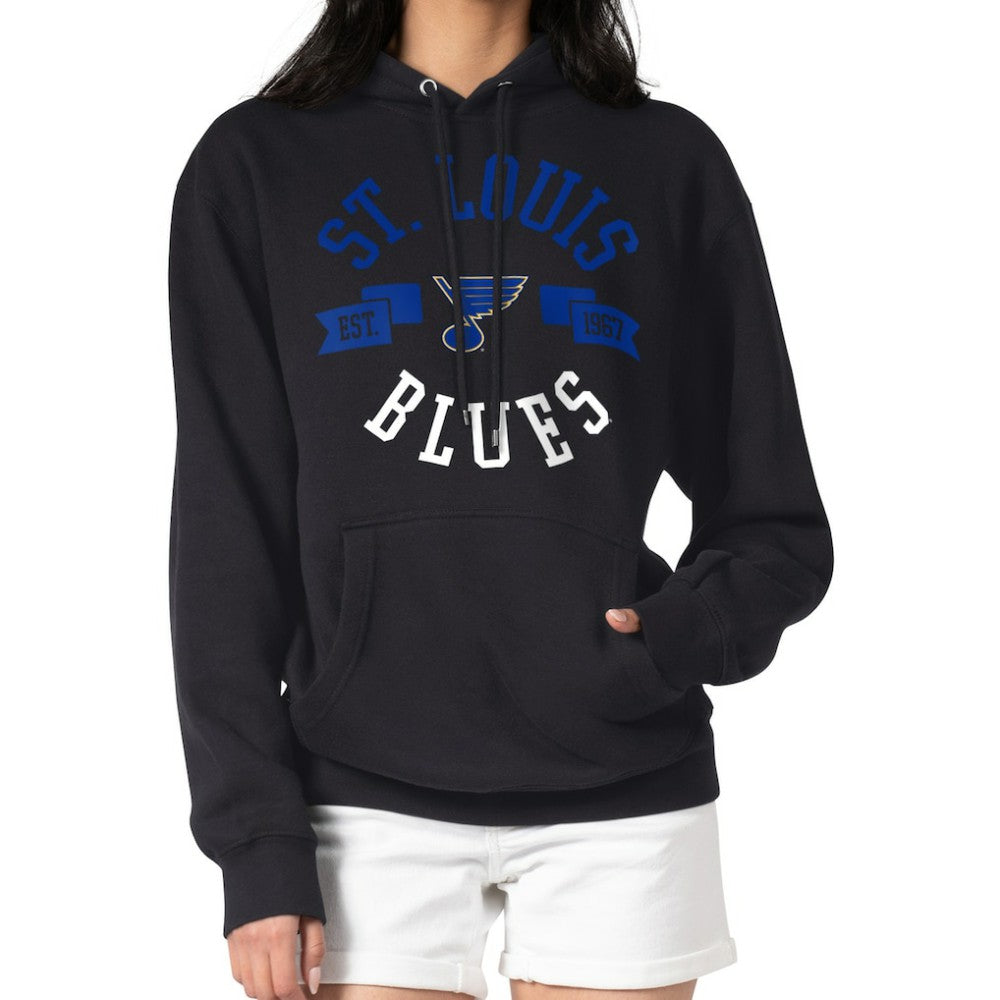 NHL St. Louis Blues G-III 4Her by Carl Banks Women's City Graphic Fleece Pullover Hoodie