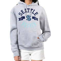 NHL Seattle Kraken G-III 4Her by Carl Banks Women's City Graphic Fleece Pullover Hoodie