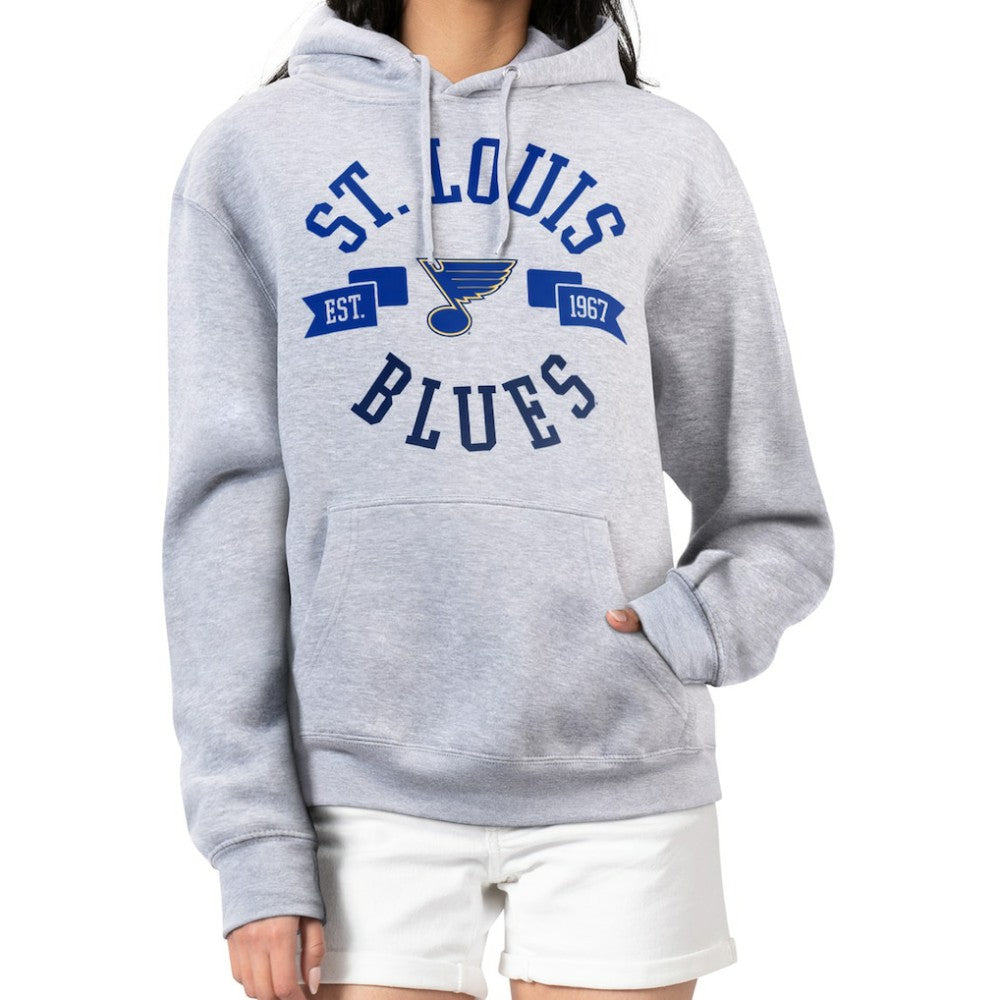 NHL St. Louis Blues G-III 4Her by Carl Banks Women's City Graphic Fleece Pullover Hoodie