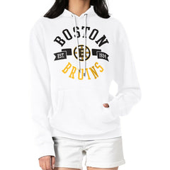 NHL Boston Bruins G-III 4Her by Carl Banks Women's City Graphic Fleece Pullover Hoodie