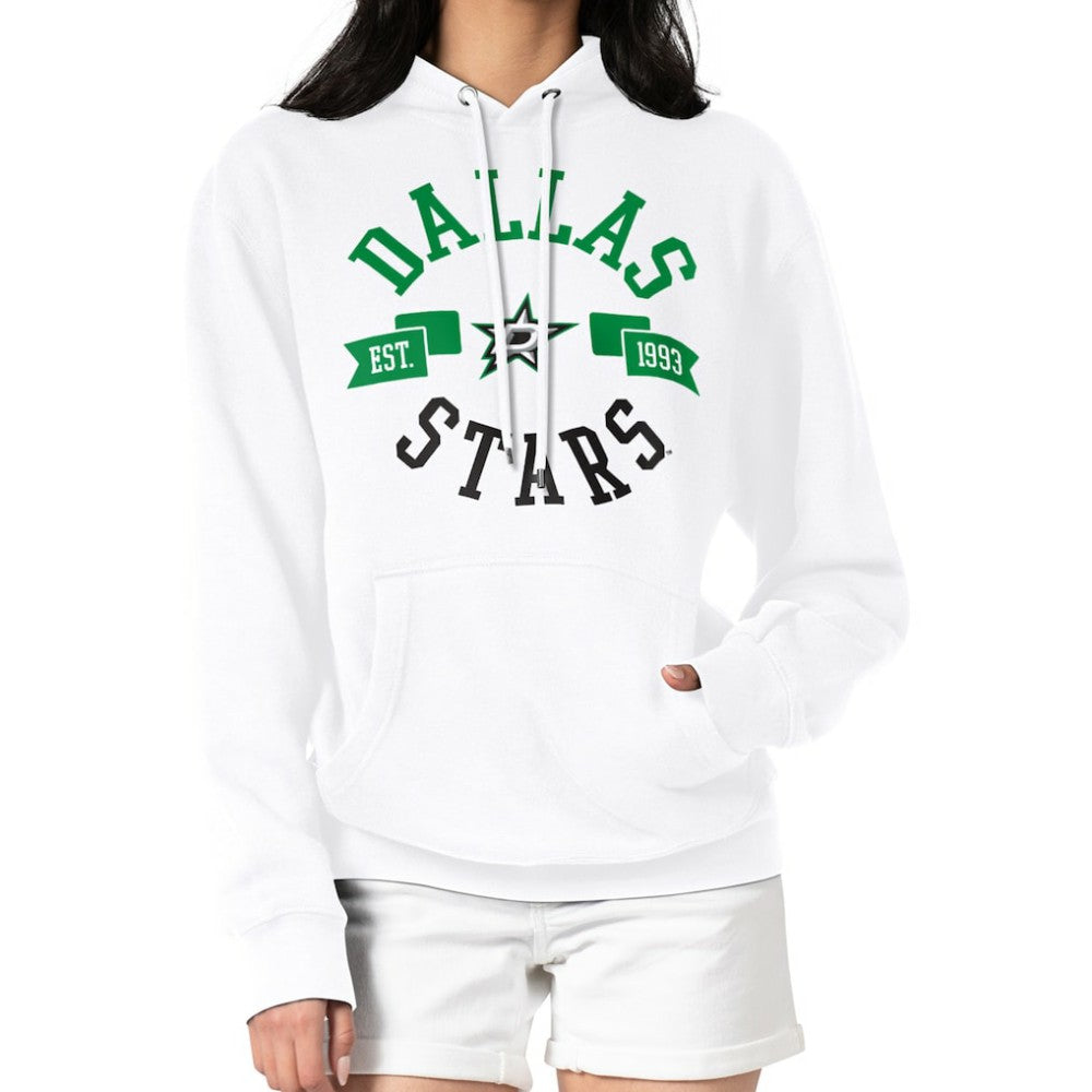 NHL Dallas Stars G-III 4Her by Carl Banks Women's City Graphic Fleece Pullover Hoodie