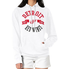 NHL Detroit Red Wings G-III 4Her by Carl Banks Women's City Graphic Fleece Pullover Hoodie