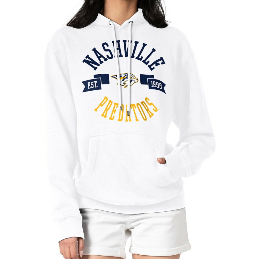 NHL Nashville Predators G-III 4Her by Carl Banks Women's City Graphic Fleece Pullover Hoodie