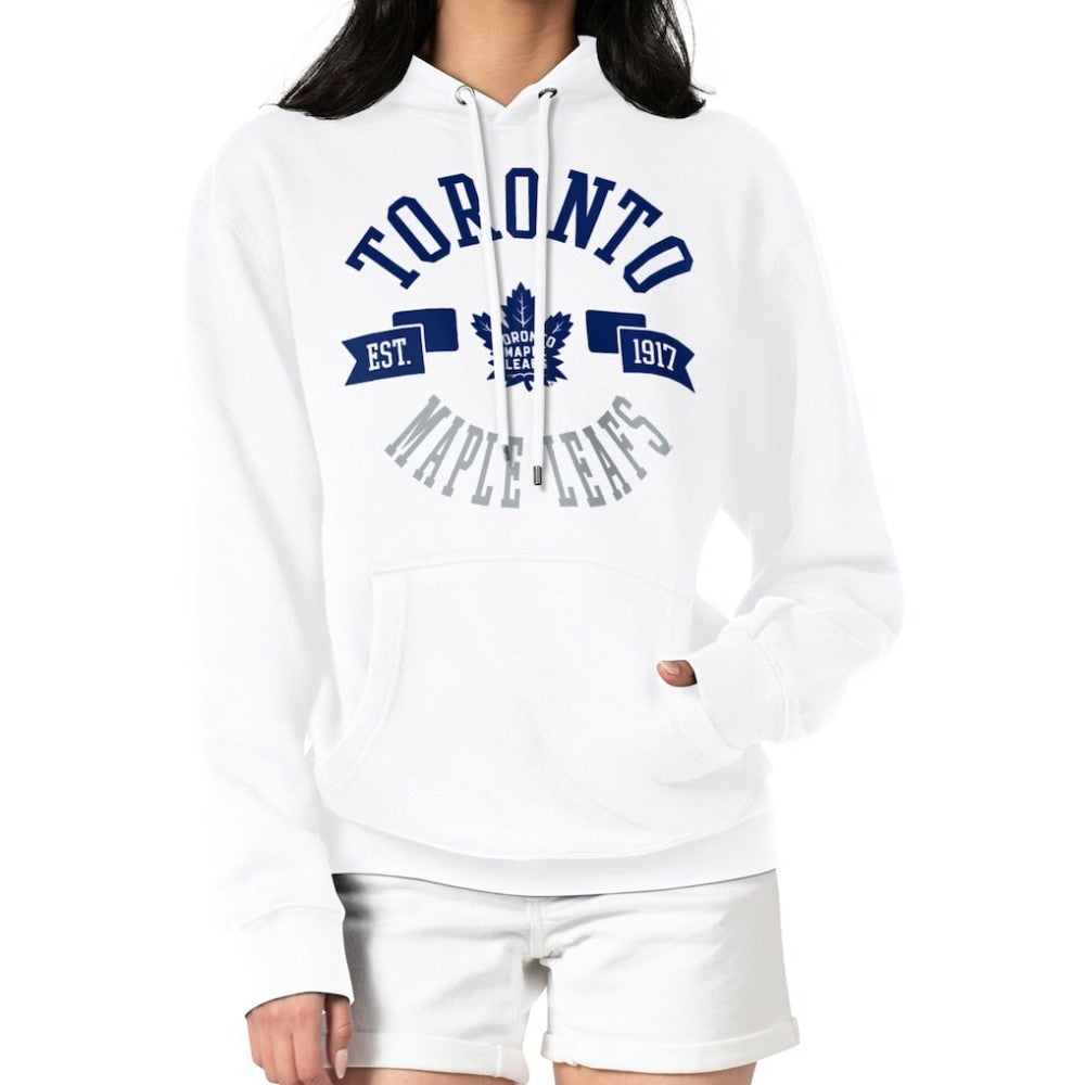 NHL Toronto Maple Leafs G-III 4Her by Carl Banks Women's City Graphic Fleece Pullover Hoodie