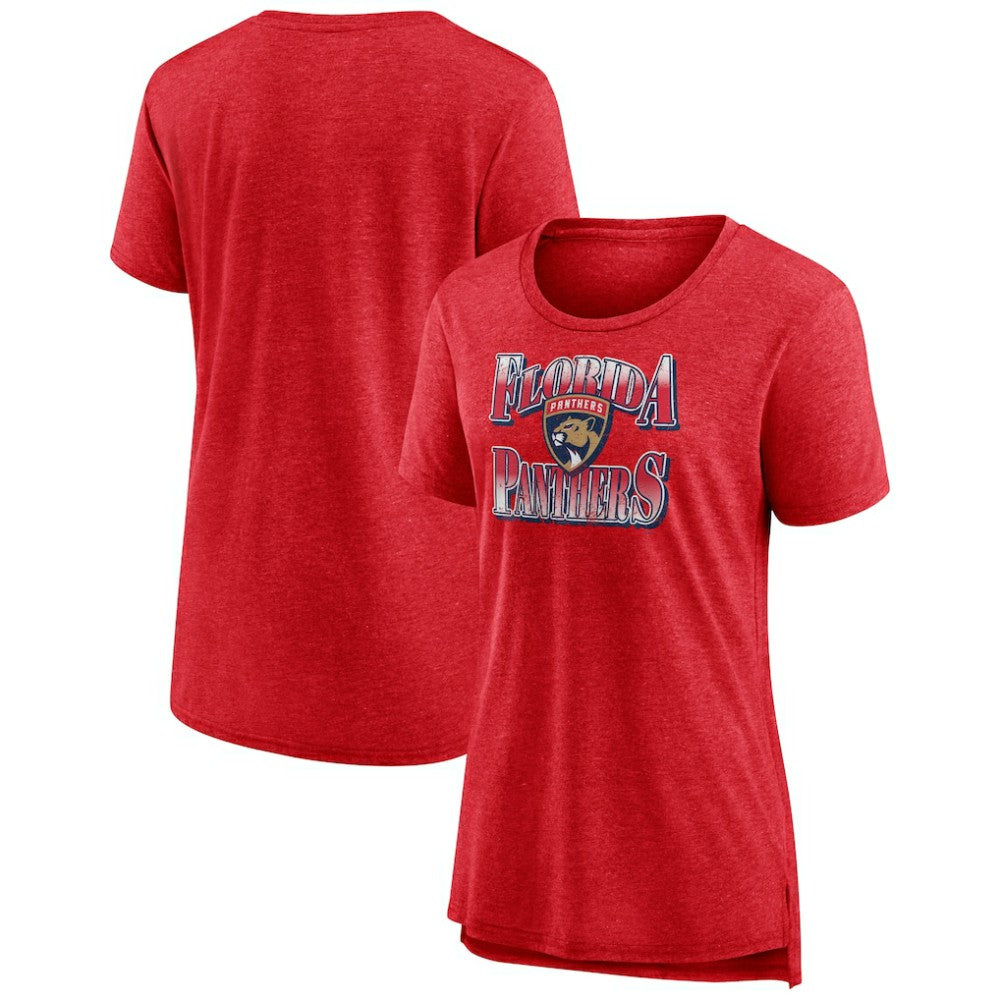 NHL Florida Panthers Women's Crash the Net Tri-Blend T-Shirt