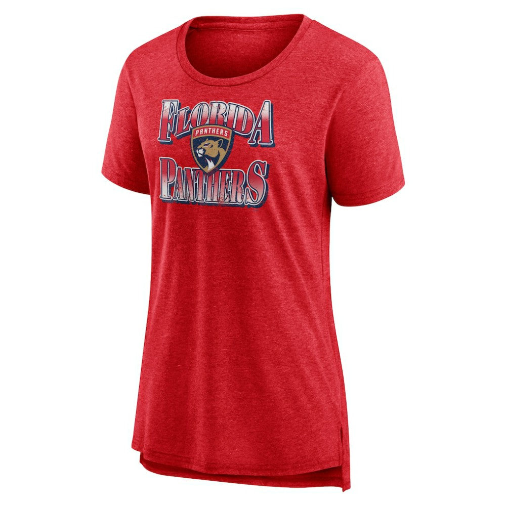NHL Florida Panthers Women's Crash the Net Tri-Blend T-Shirt