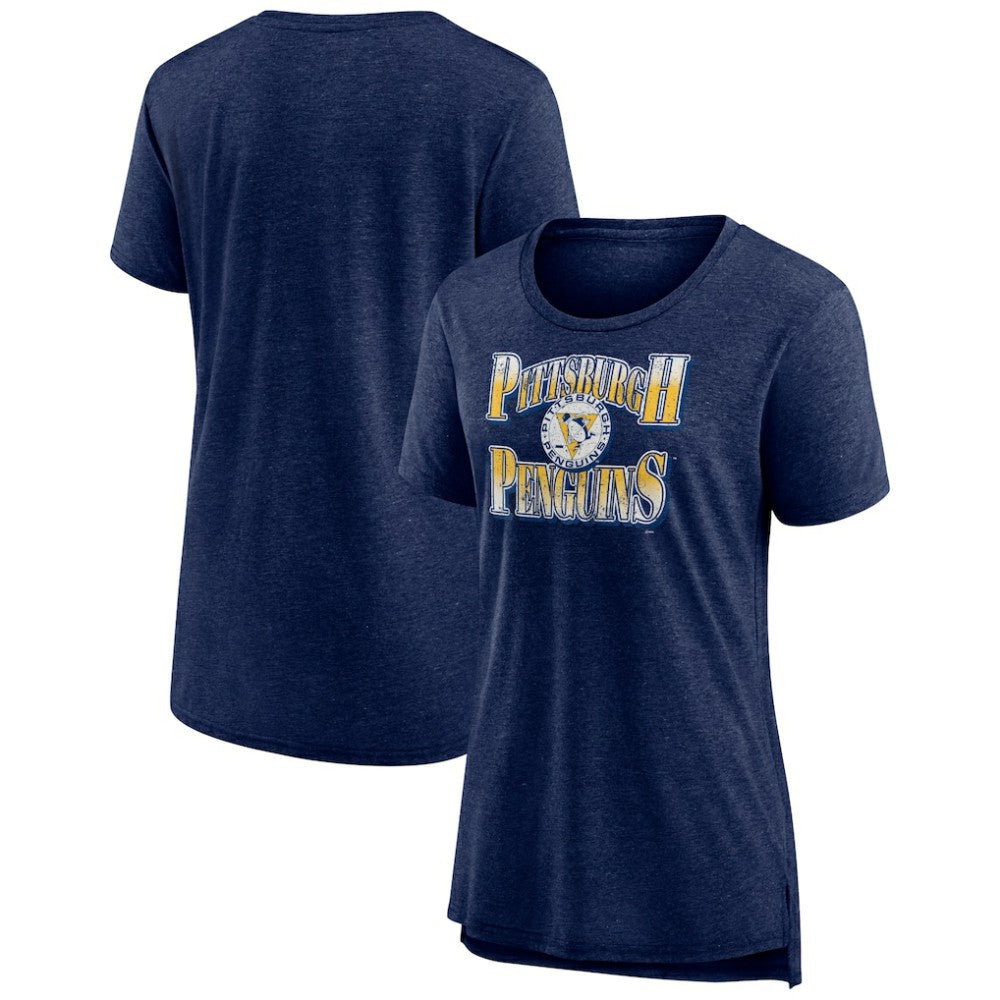 NHL Pittsburgh Penguins Women's Crash the Net Tri-Blend T-Shirt