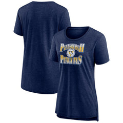 NHL Pittsburgh Penguins Women's Crash the Net Tri-Blend T-Shirt
