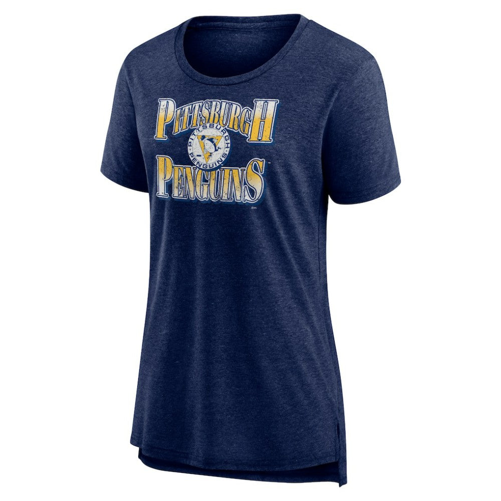 NHL Pittsburgh Penguins Women's Crash the Net Tri-Blend T-Shirt