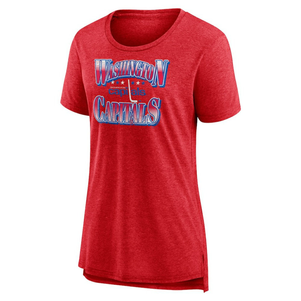 NHL Washington Capitals Women's Crash the Net Tri-Blend T-Shirt