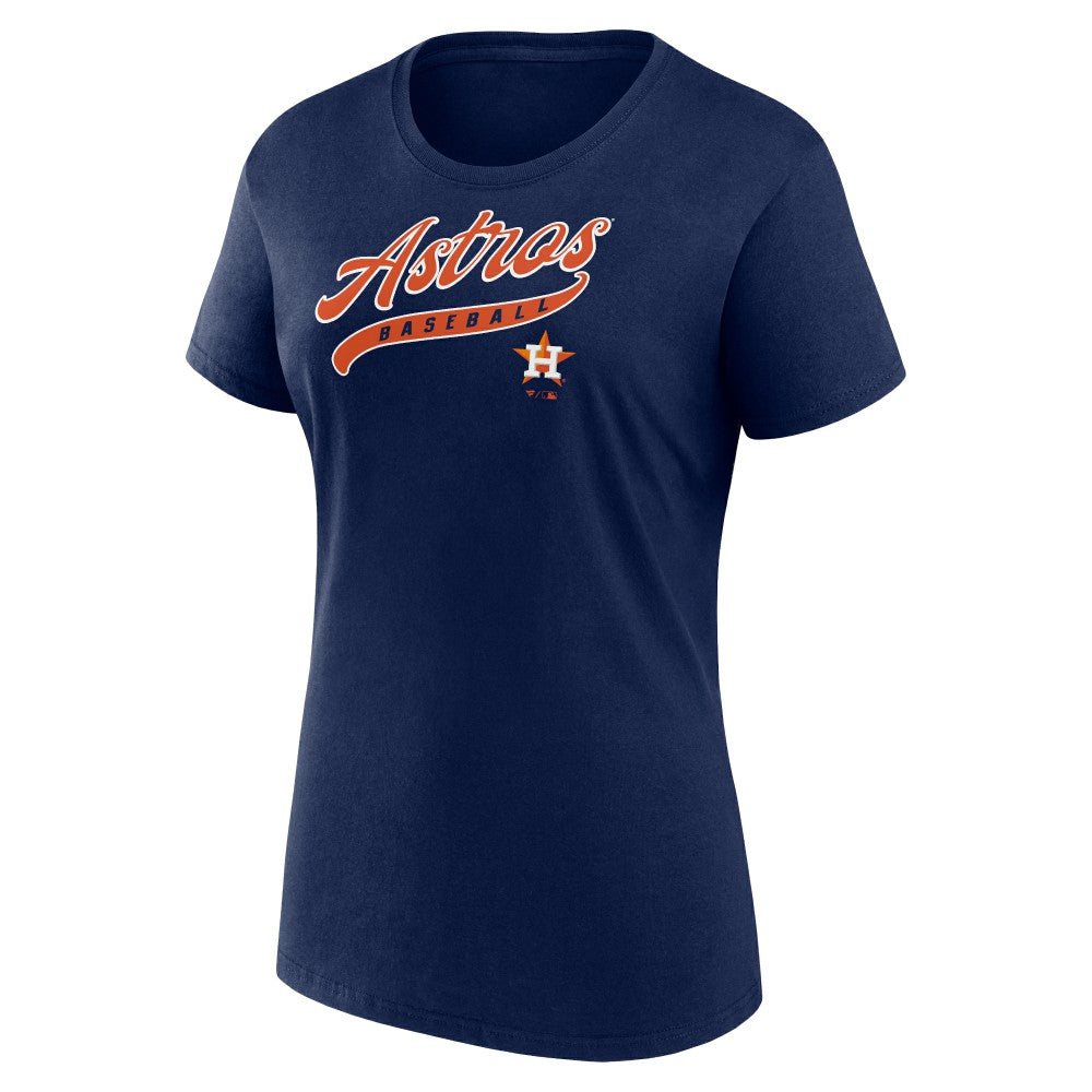 Houston Astros Fanatics Women's Start to Finish T-Shirt & Shorts Combo Pack