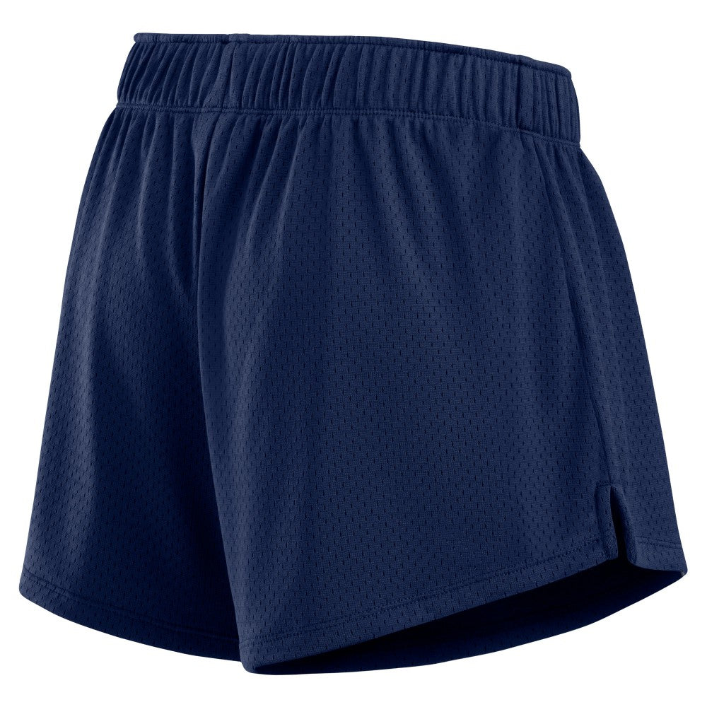 Navy Houston Astros Fanatics Women's Mesh Shorts