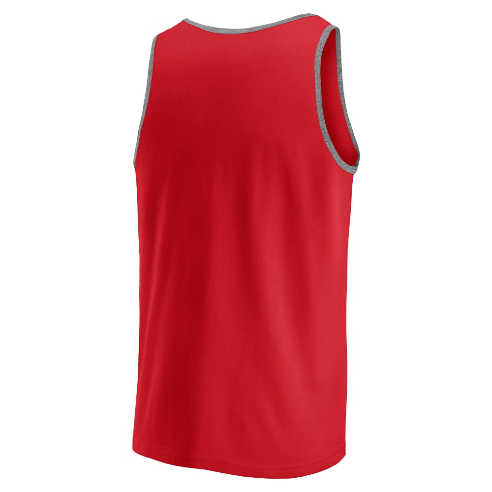 Red Los Angeles Angels Fanatics Bet Tank Top
