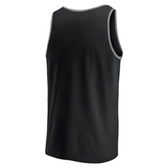 Black Miami Marlins Fanatics Bet Tank Top