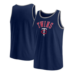 Navy Minnesota Twins Fanatics Bet Tank Top