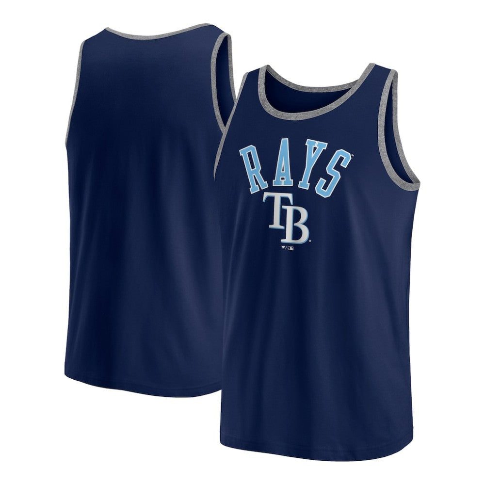 Navy Tampa Bay Rays Fanatics Bet Tank Top