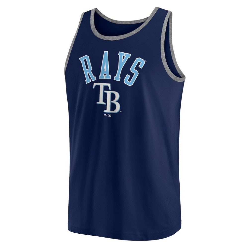 Navy Tampa Bay Rays Fanatics Bet Tank Top