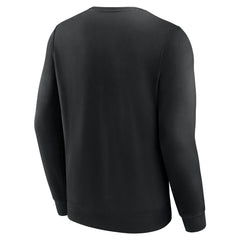 Black Miami Marlins Fanatics Focus Fleece Pullover Sweatshirt