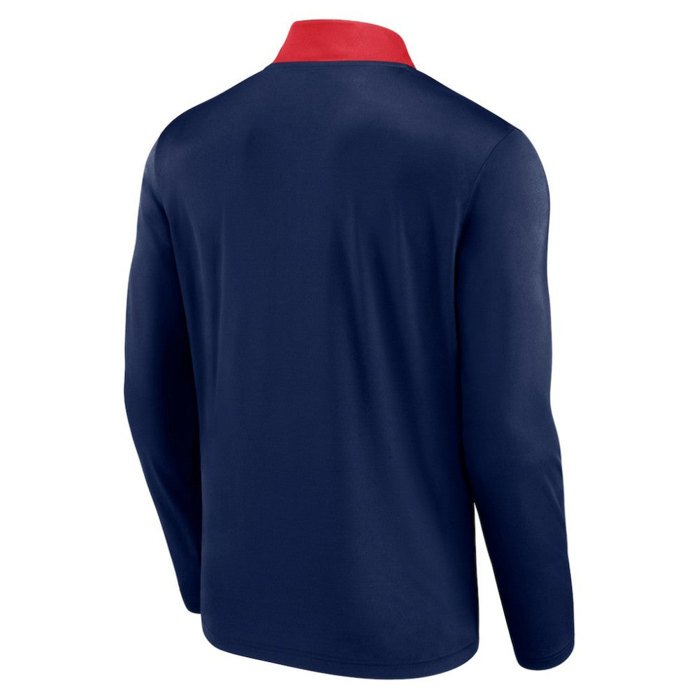 Navy Boston Red Sox Fanatics Unstoppable Quarter-Zip Top