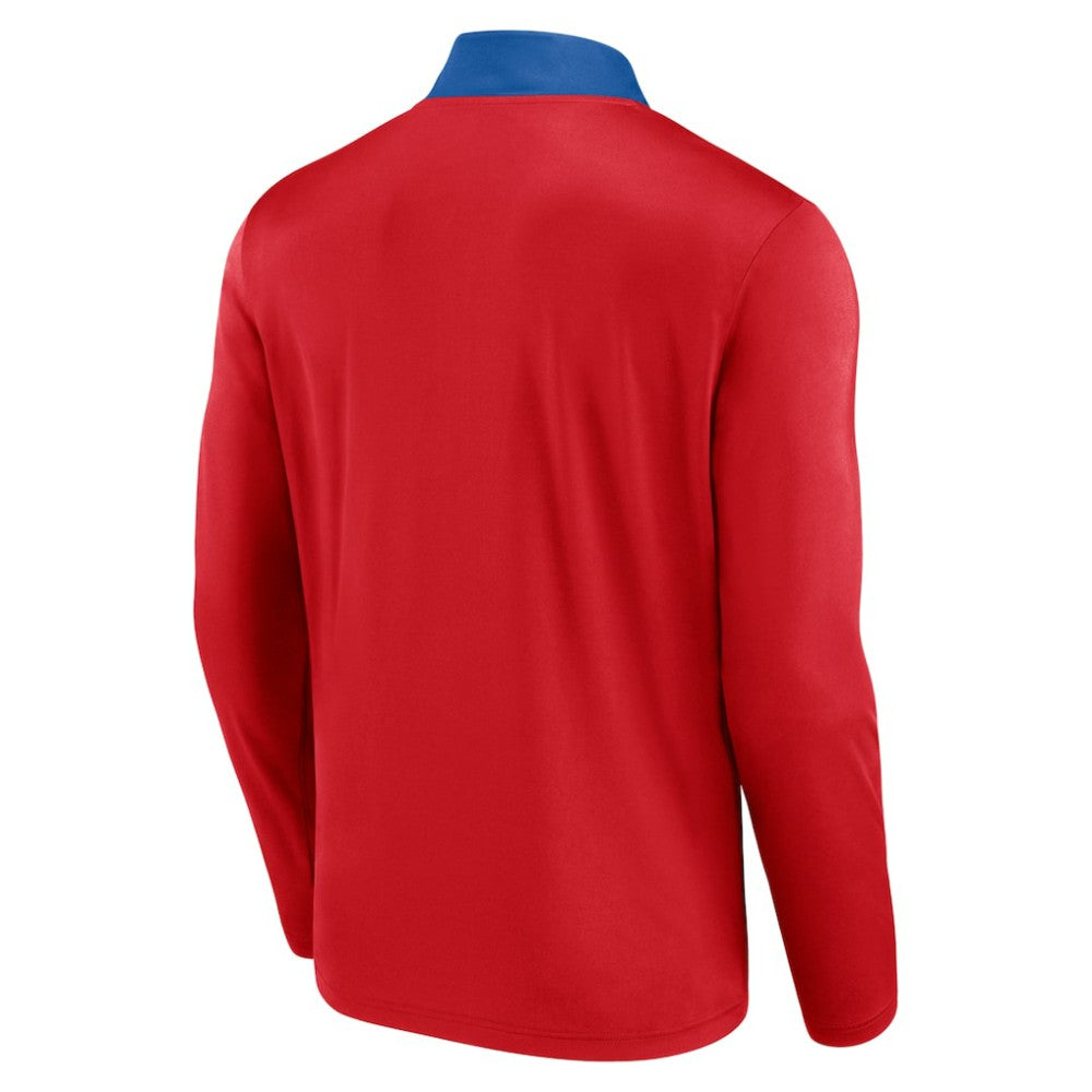 Red Philadelphia Phillies Fanatics Unstoppable Quarter-Zip Top