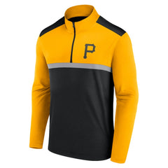 Black Pittsburgh Pirates Fanatics Unstoppable Quarter-Zip Top