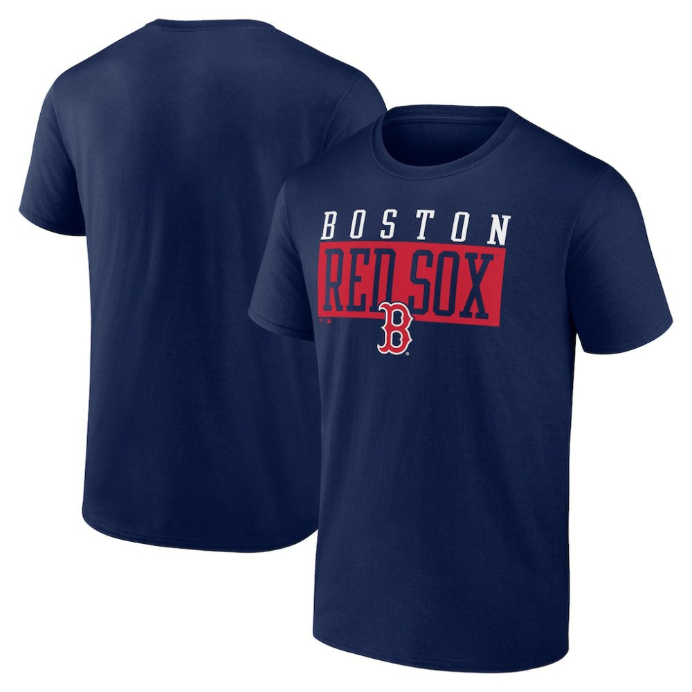 Navy Boston Red Sox Fanatics Hard To Beat T-Shirt