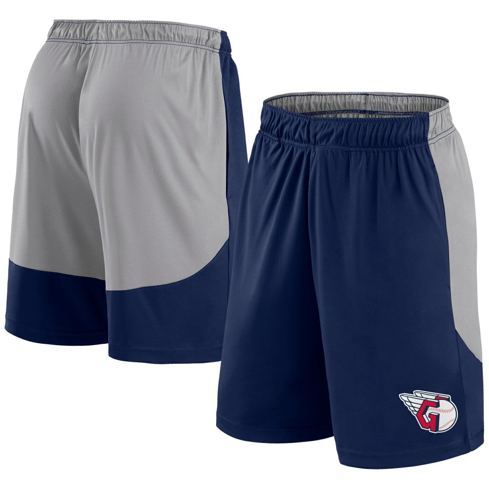 Navy/Gray Cleveland Guardians Fanatics Go Hard Shorts