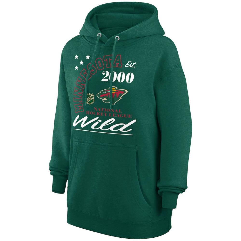NHL Minnesota Wild Starter Arch City Team Graphic Fleece Pullover Hoodie