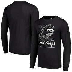 NHL Detroit Red Wings Starter Arch City Theme Graphic Long Sleeve T-Shirt