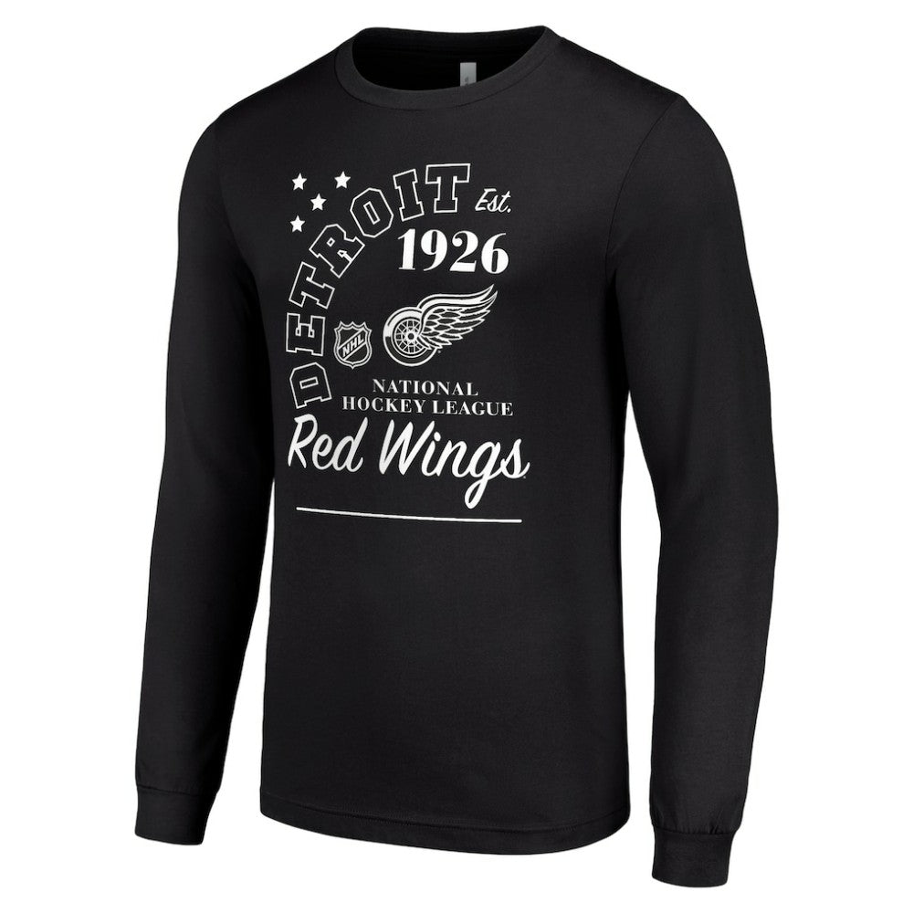 NHL Detroit Red Wings Starter Arch City Theme Graphic Long Sleeve T-Shirt