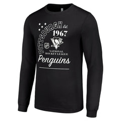 NHL Pittsburgh Penguins Starter Arch City Theme Graphic Long Sleeve T-Shirt