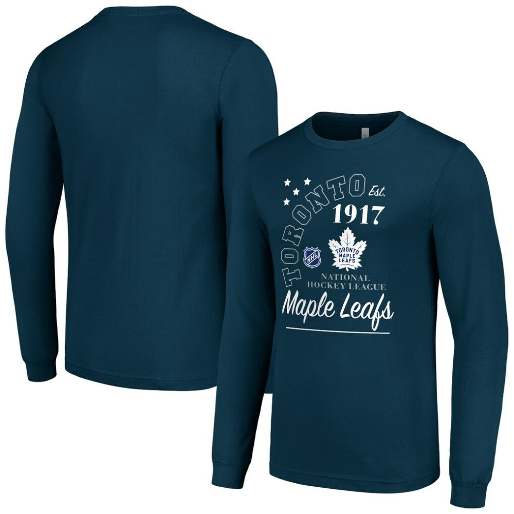 NHL Toronto Maple Leafs Starter Arch City Theme Graphic Long Sleeve T-Shirt