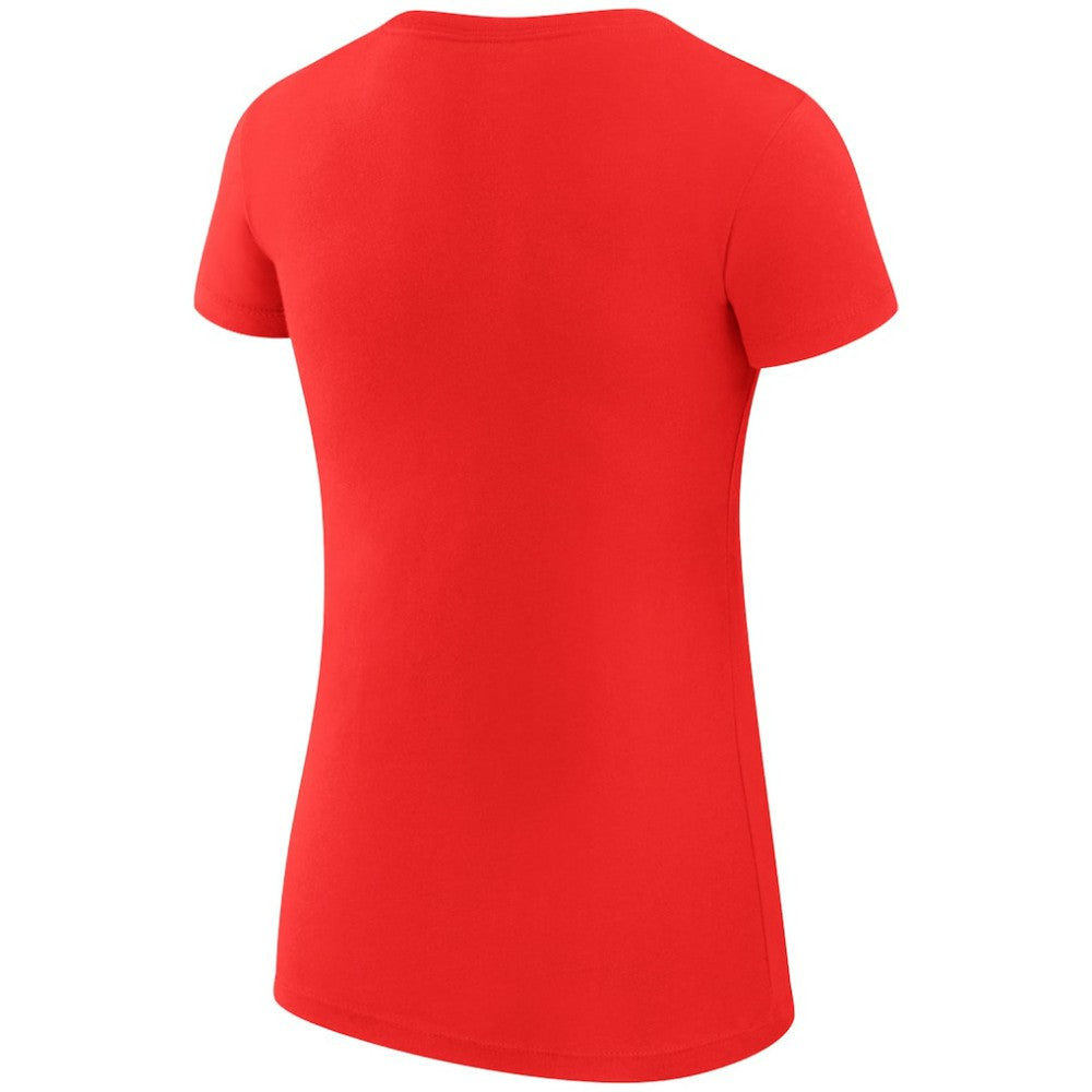 NHL Florida Panthers G-III 4Her by Carl Banks Women's Super-Slim Fit Lightweight Dot Print Team T-Shirt