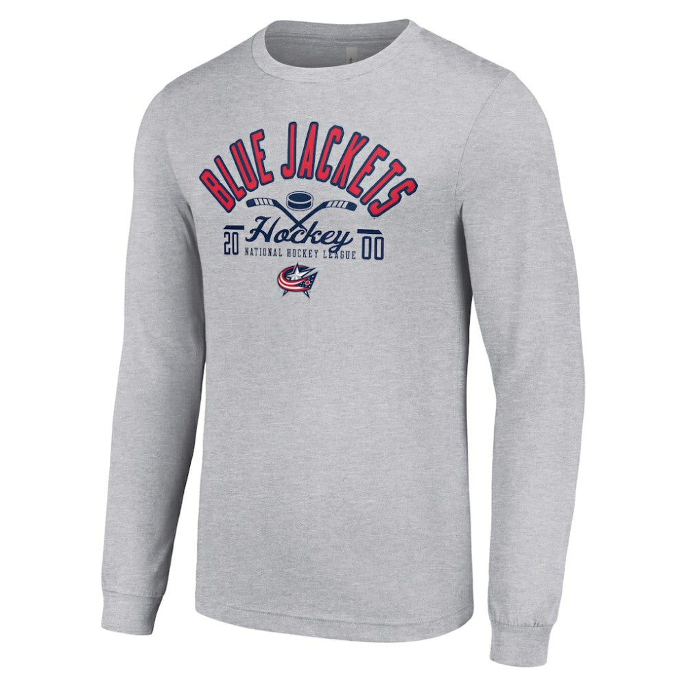 NHL Columbus Blue Jackets Starter Puck Long Sleeve T-Shirt