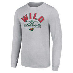 NHL Minnesota Wild Starter Puck Long Sleeve T-Shirt