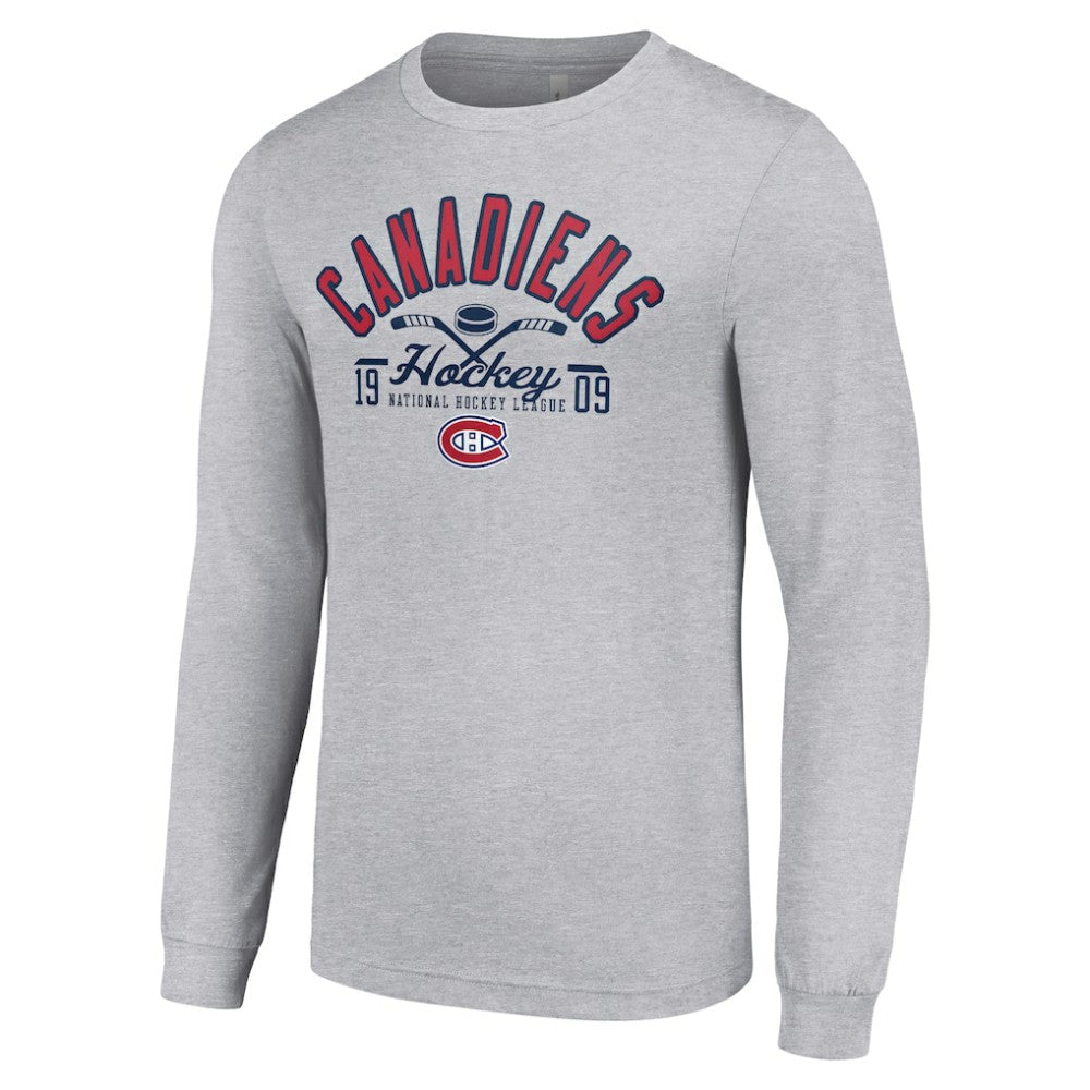 NHL Montreal Canadiens Starter Puck Long Sleeve T-Shirt