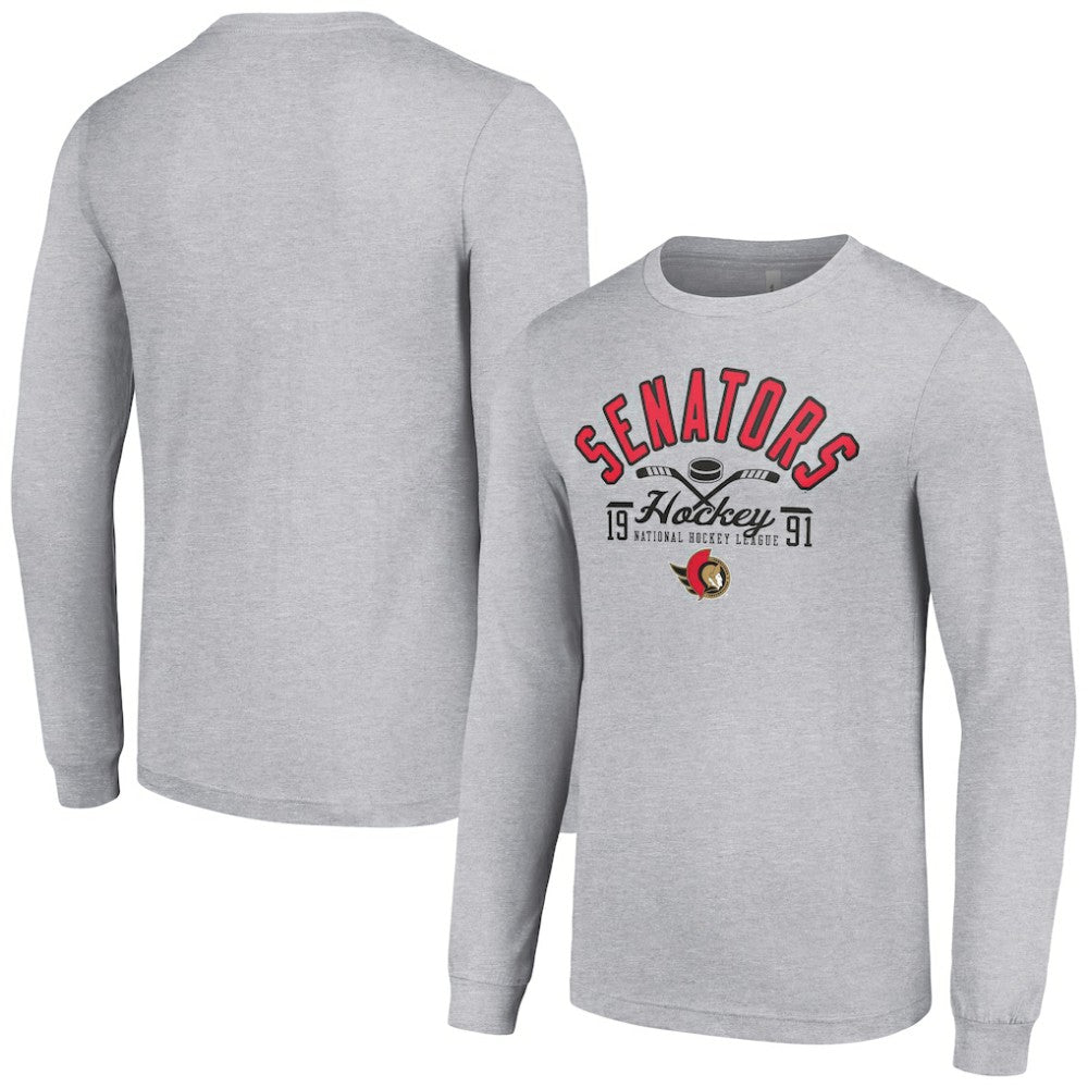 NHL Ottawa Senators Starter Puck Long Sleeve T-Shirt