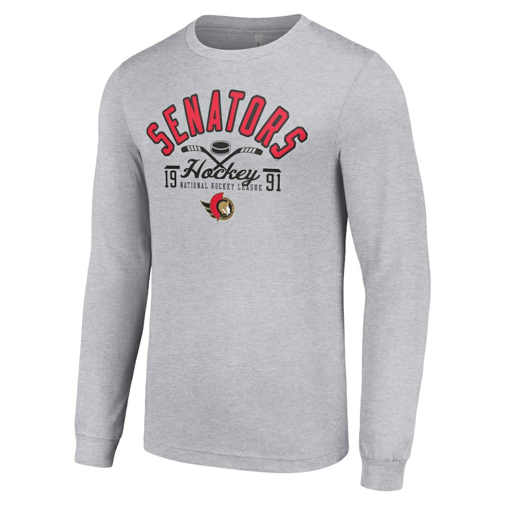 NHL Ottawa Senators Starter Puck Long Sleeve T-Shirt