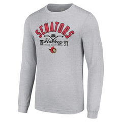 NHL Ottawa Senators Starter Puck Long Sleeve T-Shirt