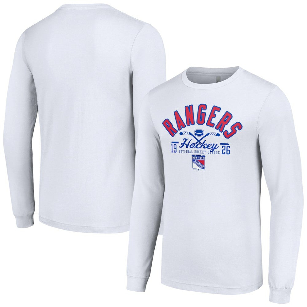 NHL New York Rangers Starter Puck Long Sleeve T-Shirt