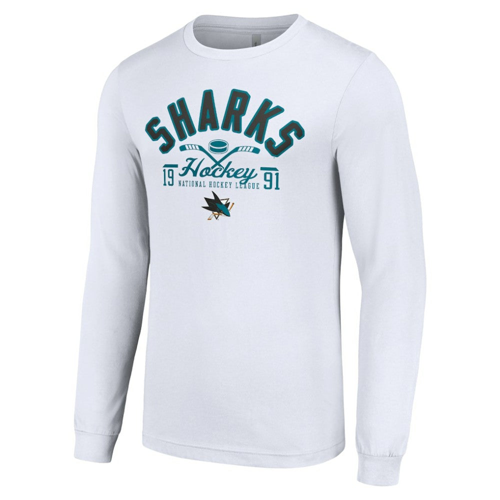 NHL San Jose Sharks Starter Puck Long Sleeve T-Shirt