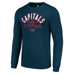 NHL Washington Capitals Starter Puck Long Sleeve T-Shirt