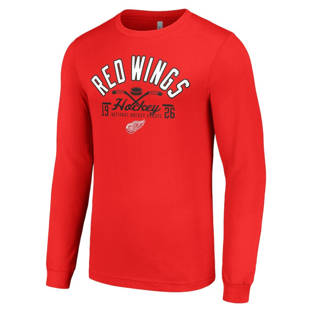NHL Detroit Red Wings Starter Puck Long Sleeve T-Shirt