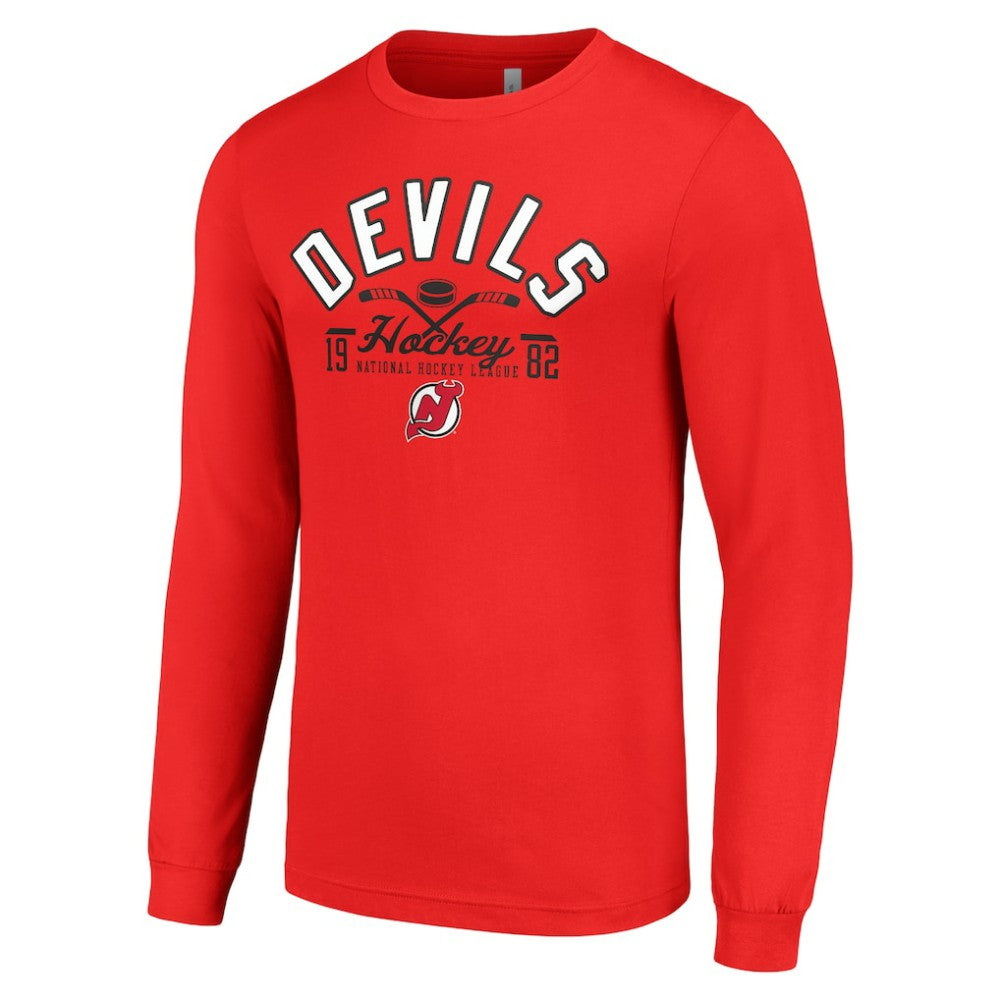 NHL New Jersey Devils Starter Puck Long Sleeve T-Shirt